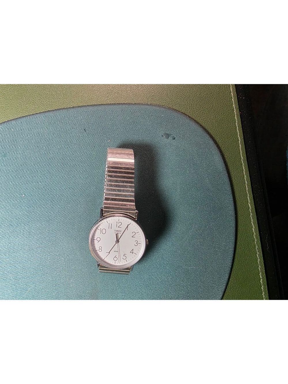 Women's Timex Quartz Watch One Size Silver White - Picture 4 of 6